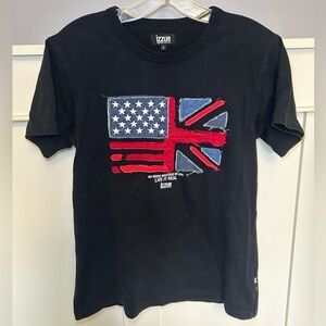 Izzue Union Jack patch T-shirt